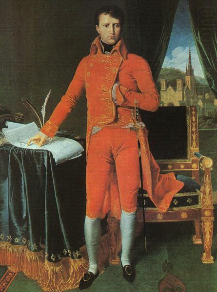 Jean-Auguste Dominique Ingres Bonaparte as First Consul china oil painting image